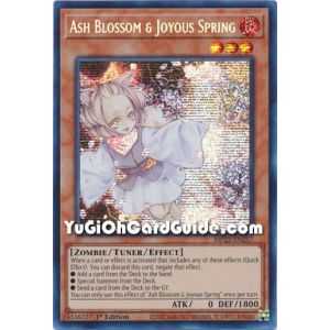 Ash Blossom & Joyous Spring (Prismatic Secret Rare) – 2022 Tin of the Pharaohs Gods Mega Pack | Carta YUGIOH en México
