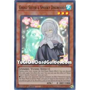 Ghost Sister & Spooky Dogwood (Super Rare) – 2022 Tin of the Pharaohs Gods Mega Pack | Carta YUGIOH en México