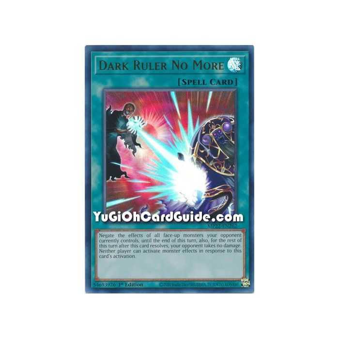 Dark Ruler No More (Ultra Rare) – 2022 Tin of the Pharaohs Gods Mega Pack | Carta YUGIOH en México