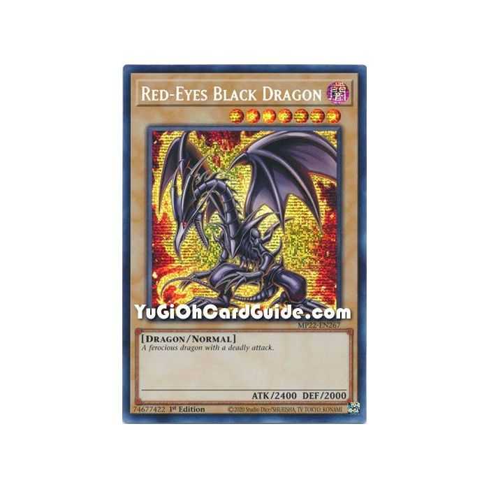 Red-Eyes Black Dragon (Prismatic Secret Rare) – 2022 Tin of the Pharaohs Gods Mega Pack | Carta YUGIOH en México