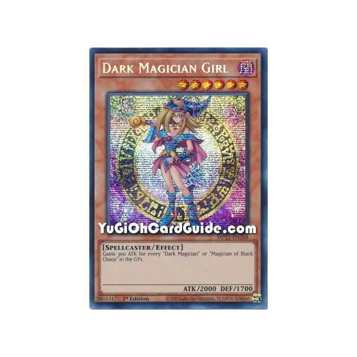 Dark Magician Girl (Prismatic Secret Rare) – 2022 Tin of the Pharaohs Gods Mega Pack | Carta YUGIOH en México