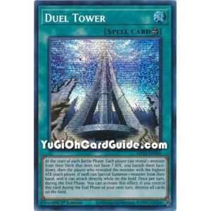 Duel Tower (Prismatic Secret Rare) – 2022 Tin of the Pharaohs Gods Mega Pack | Carta YUGIOH en México