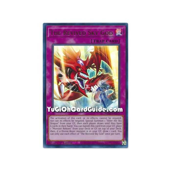 The Revived Sky God (Ultra Rare) – 2022 Tin of the Pharaohs Gods Mega Pack | Carta YUGIOH en México