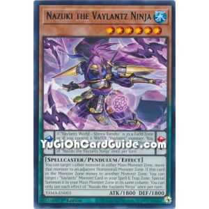 Nazuki the Vaylantz Ninja (Rare) – Tactical Masters | Carta YUGIOH en México