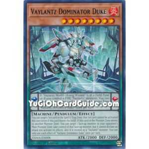 Vaylantz Dominator Duke (Rare) – Tactical Masters | Carta YUGIOH en México