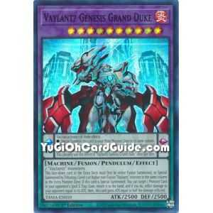 Vaylantz Genesis Grand Duke (Super Rare) – Tactical Masters | Carta YUGIOH en México