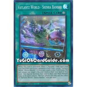 Vaylantz World - Shinra Bansho (Super Rare) – Tactical Masters | Carta YUGIOH en México