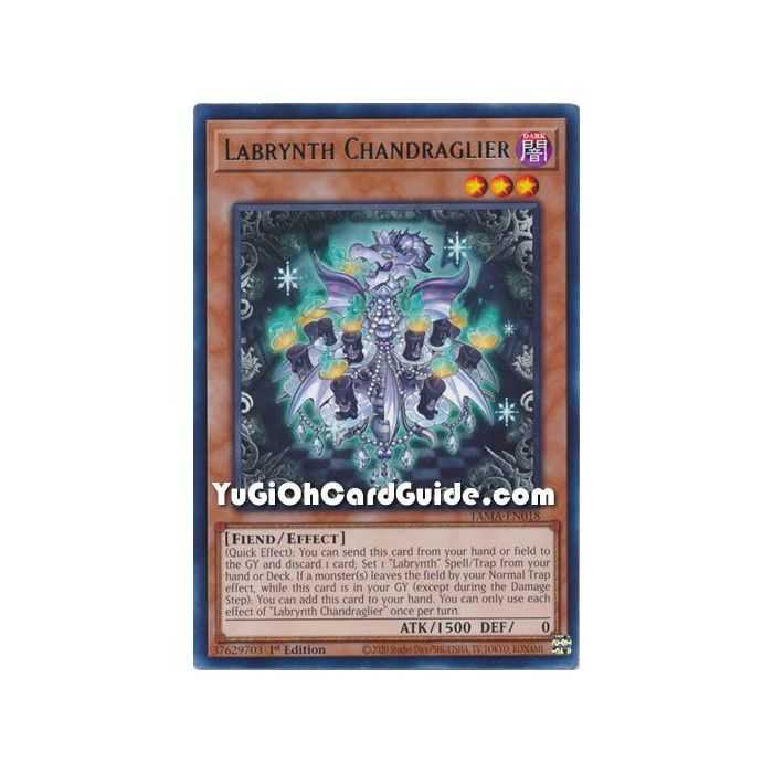 Labrynth Chandraglier (Rare) – Tactical Masters | Carta YUGIOH en México