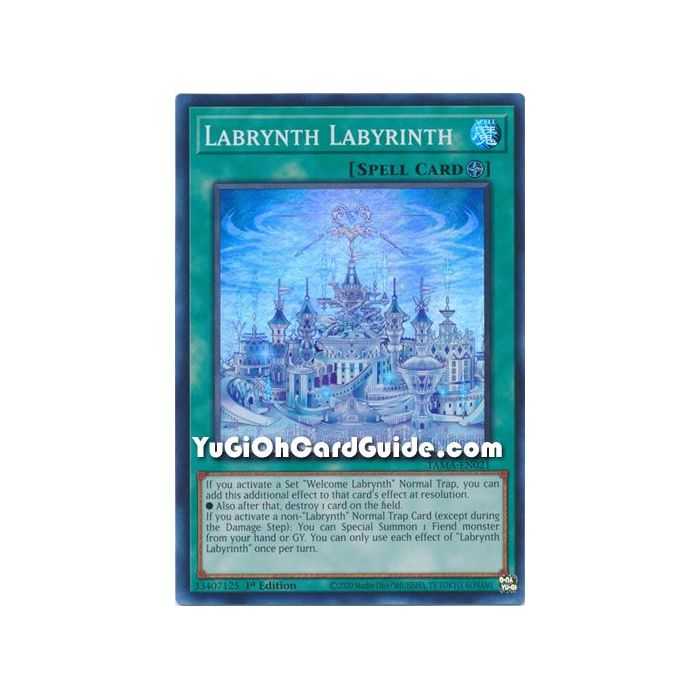 Labrynth Labyrinth (Super Rare) – Tactical Masters | Carta YUGIOH en México