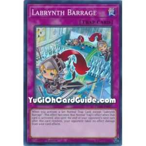 Labrynth Barrage (Super Rare) – Tactical Masters | Carta YUGIOH en México