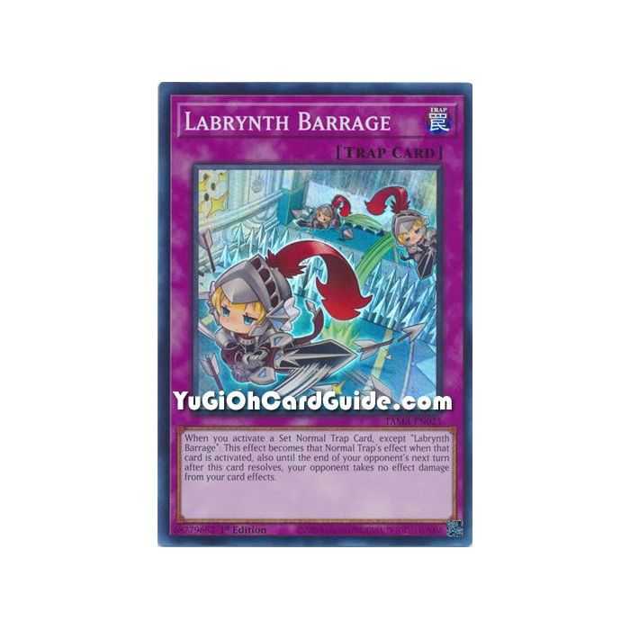 Labrynth Barrage (Super Rare) – Tactical Masters | Carta YUGIOH en México
