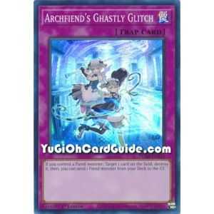 Archfiend's Ghastly Glitch (Super Rare) – Tactical Masters | Carta YUGIOH en México