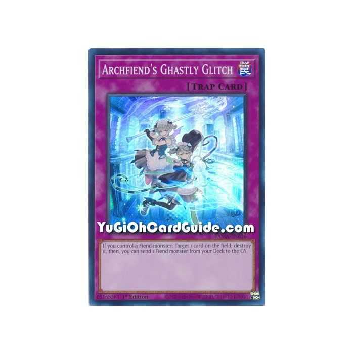 Archfiend's Ghastly Glitch (Super Rare) – Tactical Masters | Carta YUGIOH en México