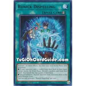 Runick Dispelling (Rare) – Tactical Masters | Carta YUGIOH en México