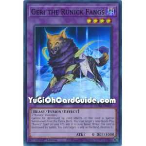 Geri the Runick Fangs (Super Rare) – Tactical Masters | Carta YUGIOH en México
