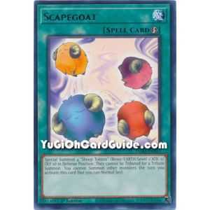 Scapegoat (Rare) – Tactical Masters | Carta YUGIOH en México
