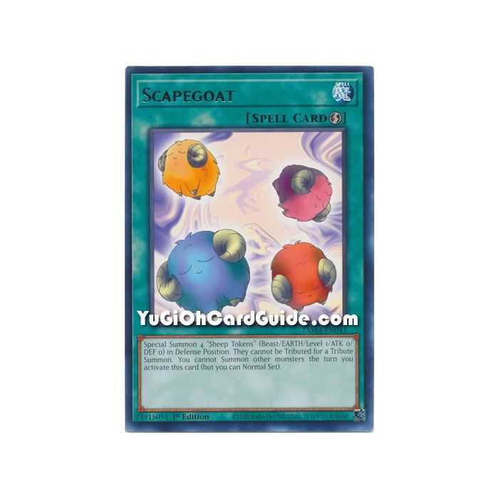 Scapegoat (Rare) – Tactical Masters | Carta YUGIOH en México