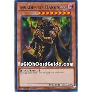 Invader of Darkness (Rare) – Tactical Masters | Carta YUGIOH en México