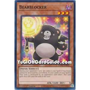Bearblocker (Rare) – Tactical Masters | Carta YUGIOH en México