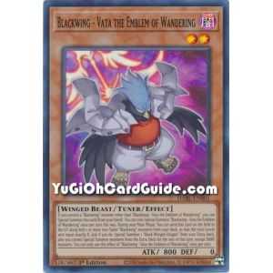 Blackwing - Vata the Emblem of Wandering (Super Rare) – Darkwing Blast | Carta YUGIOH en México