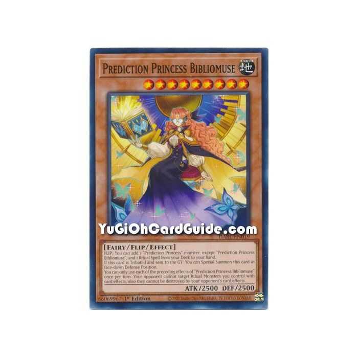 Prediction Princess Bibliomuse (Common) – Darkwing Blast | Carta YUGIOH en México