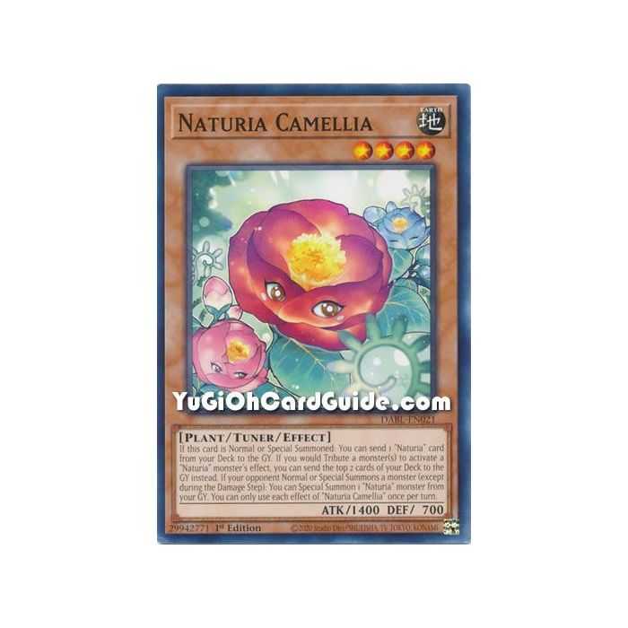 Naturia Camellia (Common) – Darkwing Blast | Carta YUGIOH en México