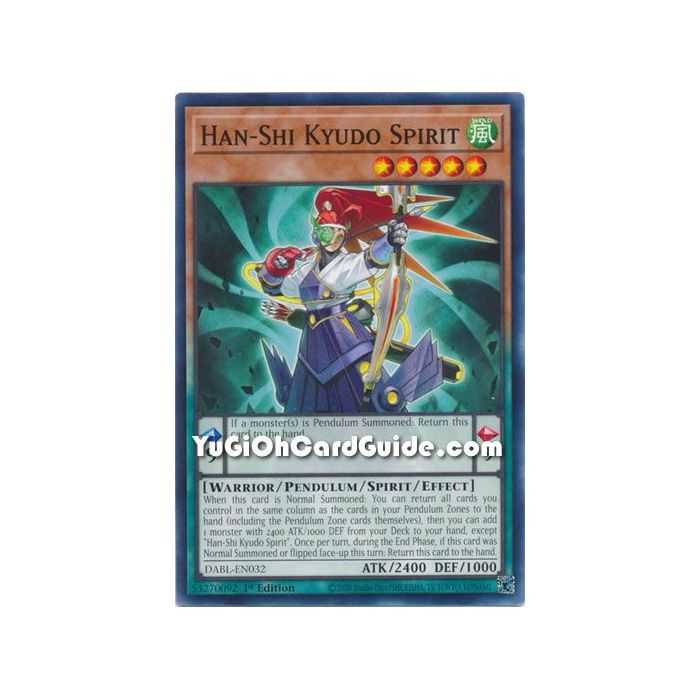 Han-Shi Kyudo Spirit (Common) – Darkwing Blast | Carta YUGIOH en México