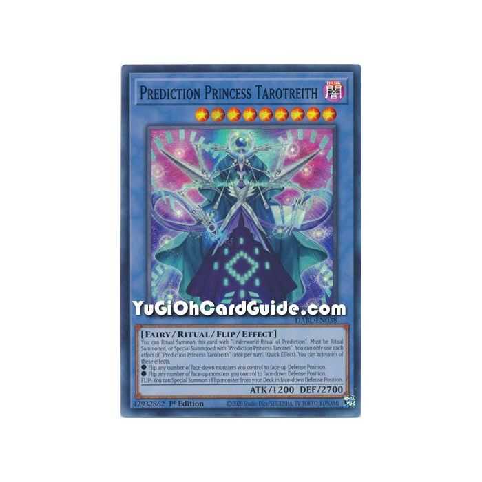 Prediction Princess Tarotreith (Super Rare) – Darkwing Blast | Carta YUGIOH en México