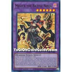 Meizen the Battle Ninja (Ultra Rare) – Darkwing Blast | Carta YUGIOH en México