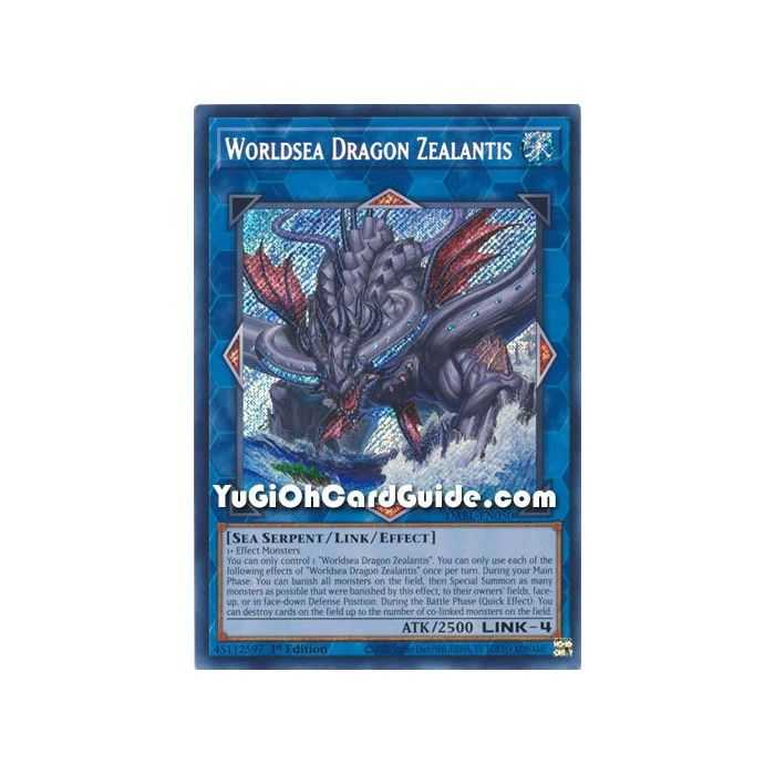 Worldsea Dragon Zealantis (Secret Rare) – Darkwing Blast | Carta YUGIOH en México