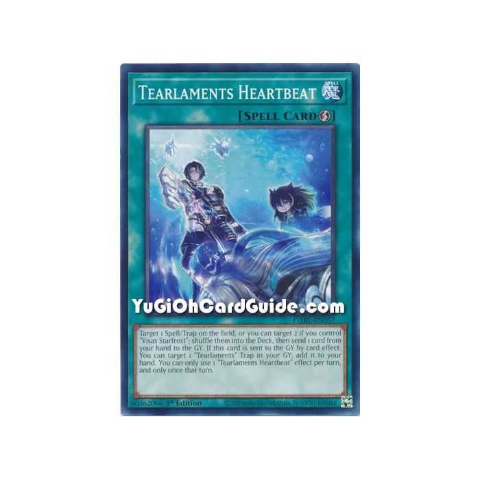 Tearlaments Heartbeat (Common) – Darkwing Blast | Carta YUGIOH en México