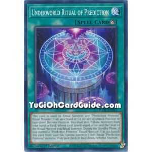 Underworld Ritual of Prediction (Common) – Darkwing Blast | Carta YUGIOH en México