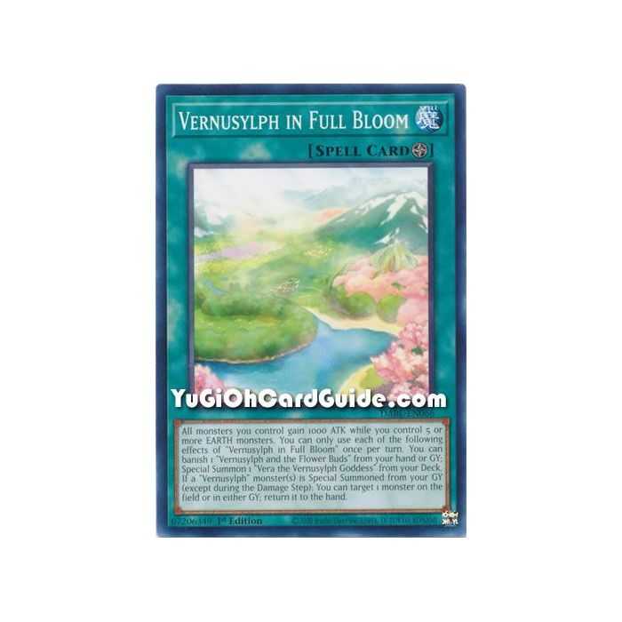 Vernusylph in Full Bloom (Common) – Darkwing Blast | Carta YUGIOH en México