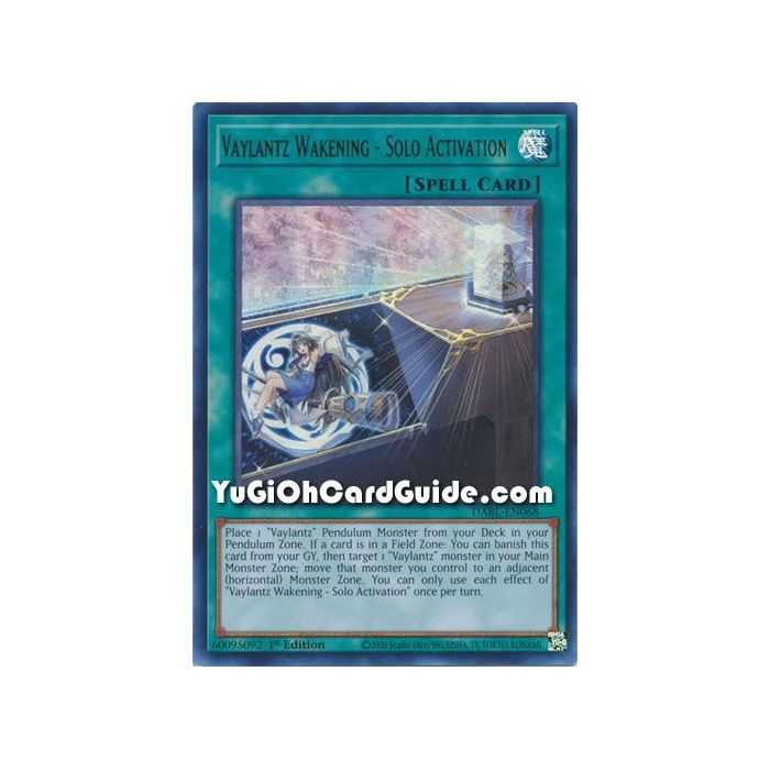 Vaylantz Wakening - Solo Activation (Ultra Rare) – Darkwing Blast | Carta YUGIOH en México
