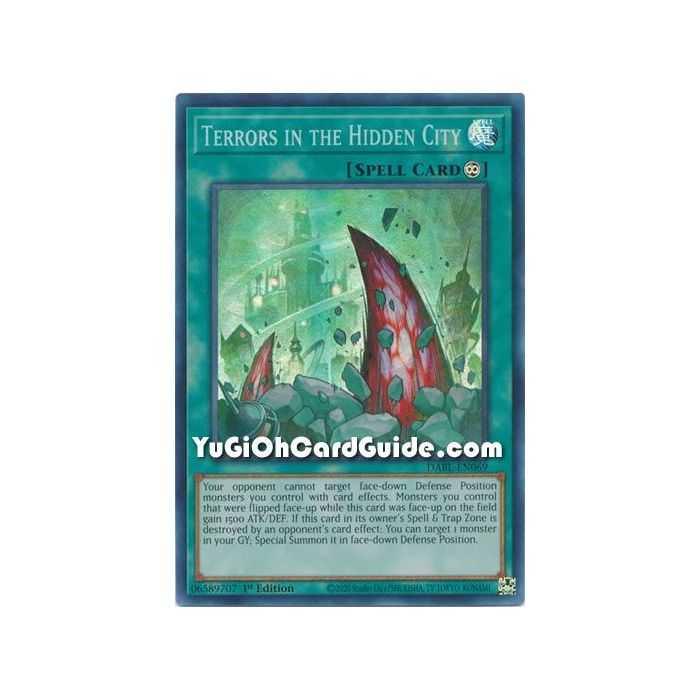Terrors in the Hidden City (Super Rare) – Darkwing Blast | Carta YUGIOH en México