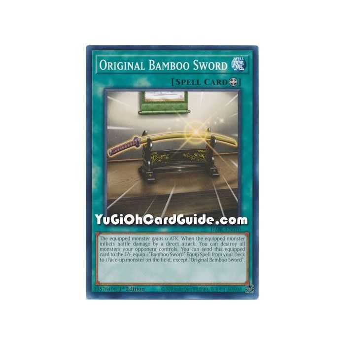 Original Bamboo Sword (Common) – Darkwing Blast | Carta YUGIOH en México