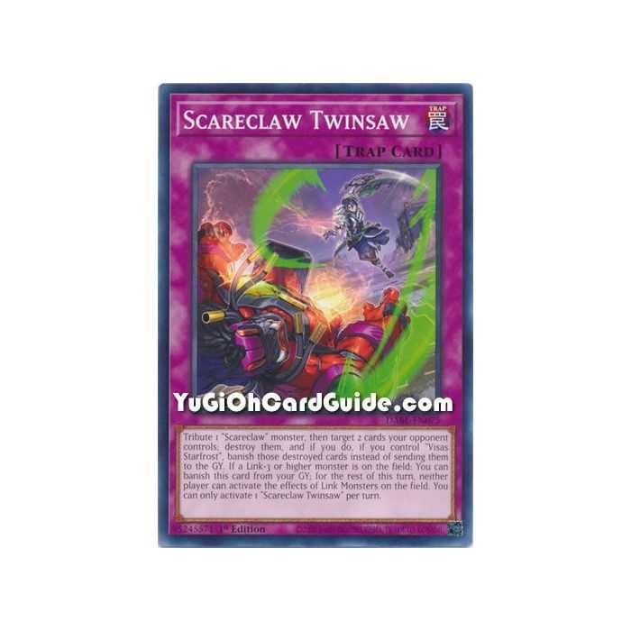 Scareclaw Twinsaw (Common) – Darkwing Blast | Carta YUGIOH en México