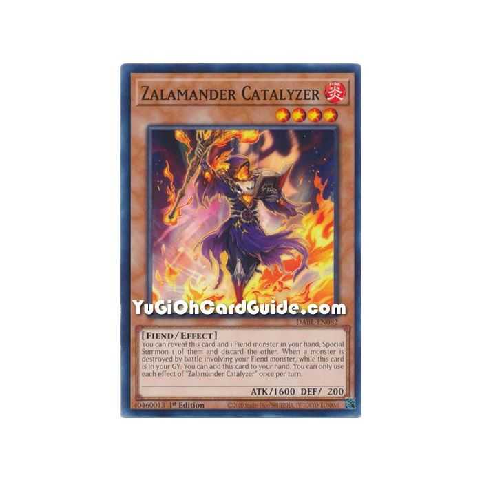 Zalamander Catalyzer (Common) – Darkwing Blast | Carta YUGIOH en México