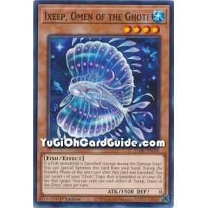 Ixeep, Omen of the Ghoti (Common) – Darkwing Blast | Carta YUGIOH en México