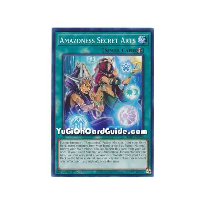 Amazoness Secret Arts (Common) – Darkwing Blast | Carta YUGIOH en México