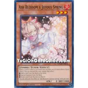 Ash Blossom & Joyous Spring (Common) – Starter Deck Legend of the Crystal Beast | Carta YUGIOH en México