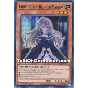 Ghost Belle & Haunted Mansion (Common) – Starter Deck Legend of the Crystal Beast | Carta YUGIOH en México