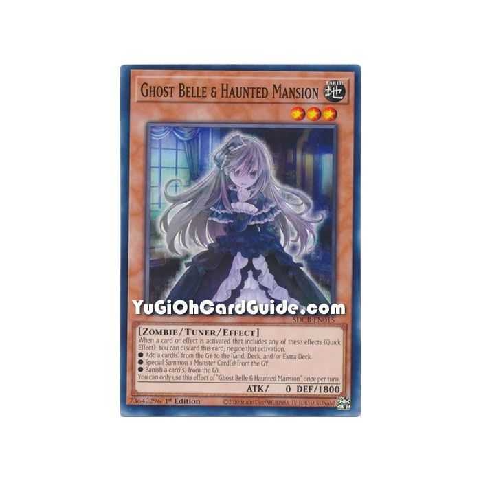 Ghost Belle & Haunted Mansion (Common) – Starter Deck Legend of the Crystal Beast | Carta YUGIOH en México