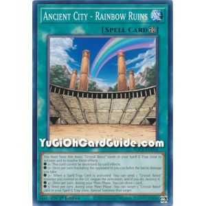 Ancient City - Rainbow Ruins (Common) – Starter Deck Legend of the Crystal Beast | Carta YUGIOH en México