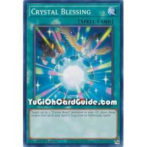 Crystal Blessing (Common) – Starter Deck Legend of the Crystal Beast | Carta YUGIOH en México