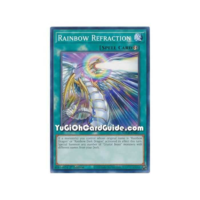 Rainbow Refraction (Common) – Starter Deck Legend of the Crystal Beast | Carta YUGIOH en México