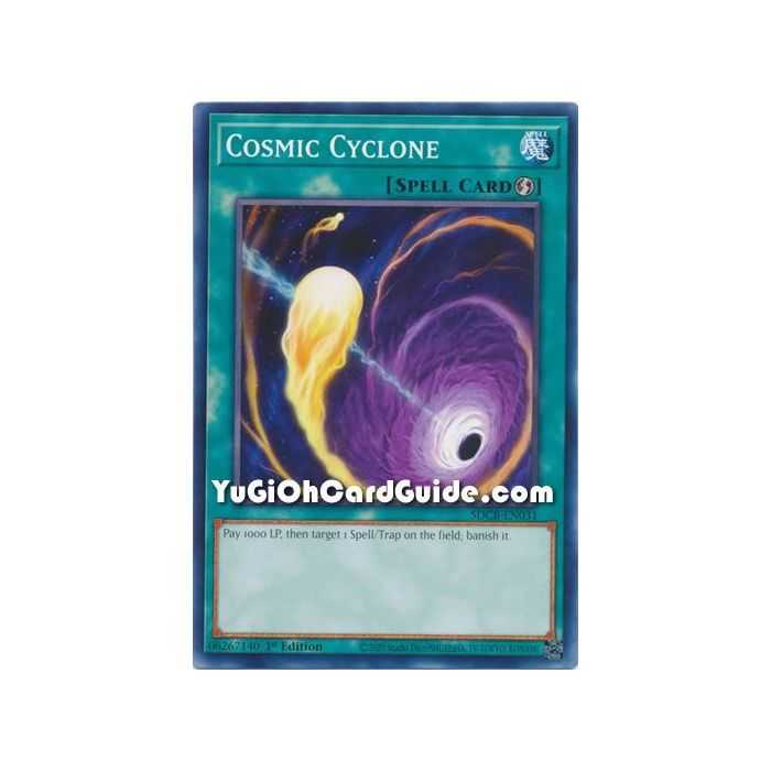 Cosmic Cyclone (Common) – Starter Deck Legend of the Crystal Beast | Carta YUGIOH en México