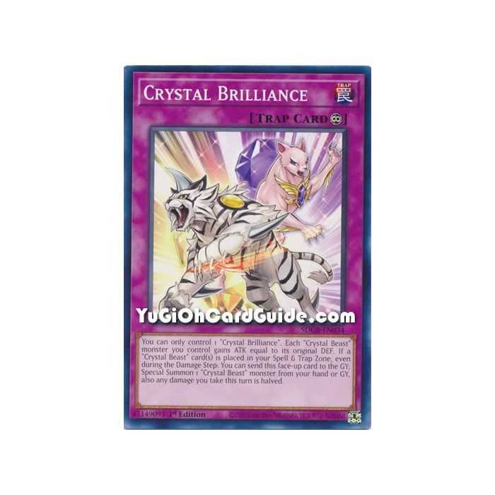 Crystal Brilliance (Common) – Starter Deck Legend of the Crystal Beast | Carta YUGIOH en México