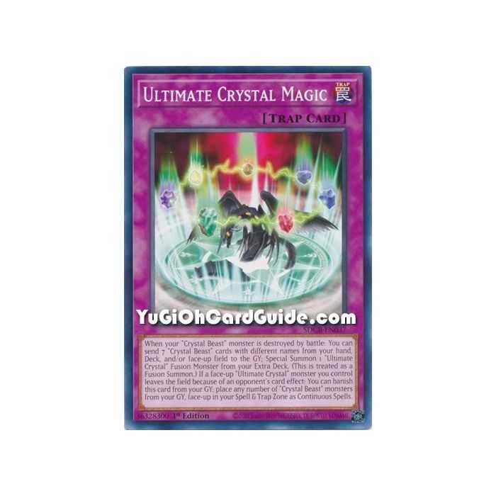 Ultimate Crystal Magic (Common) – Starter Deck Legend of the Crystal Beast | Carta YUGIOH en México