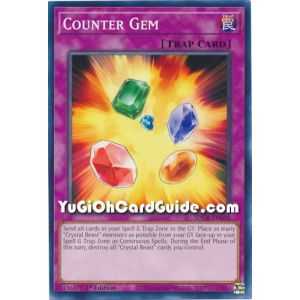 Counter Gem (Common) – Starter Deck Legend of the Crystal Beast | Carta YUGIOH en México